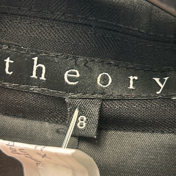 Theory Women’s Wool Black Blazer Size 8 - Picture 2 of 10